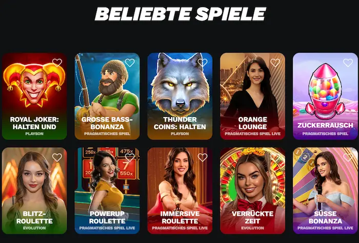 Bet Onred spiele